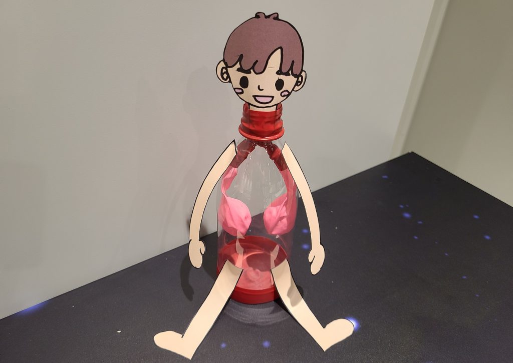【みなと科学館オープン1周年記念】人の体のひみつ紹介~ぼくは肺太郎~