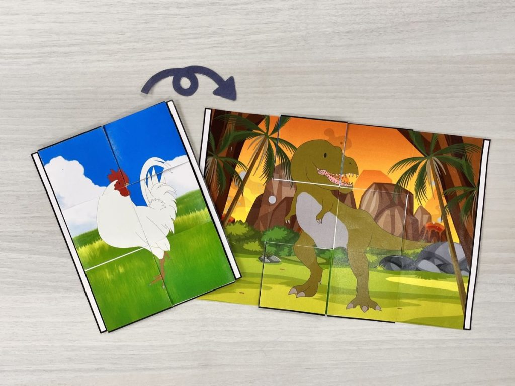 くるっと変身！ 進化のフシギ