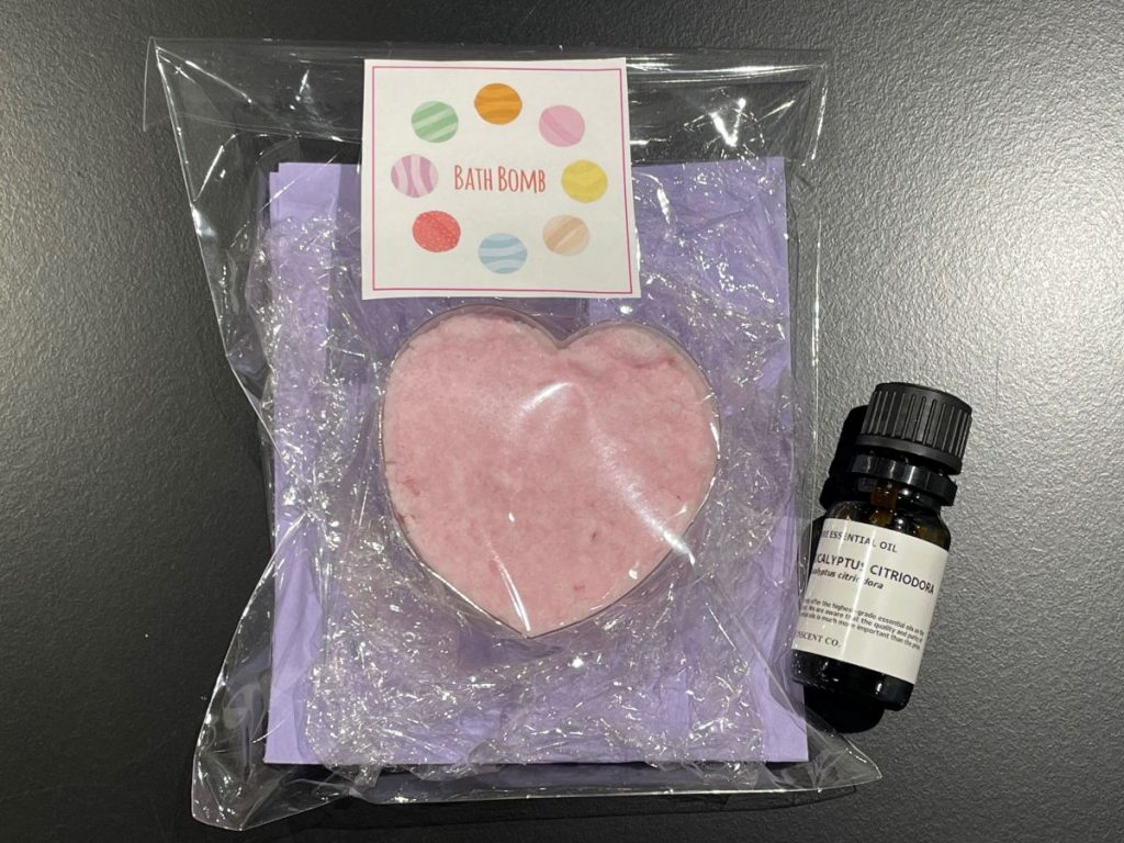 アロマが香るバスボムをつくろう　<br>～春はもうすぐ！冷えた身体をあたためよう～